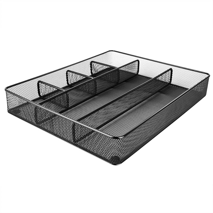Amazon Basics Metal Mesh Desk Organizer by AmazonBasics
