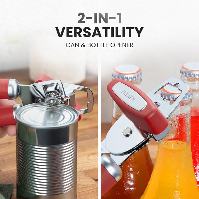 Zulay Kitchen Heavy Duty Stainless Steel Can Opener Manual - Image 7