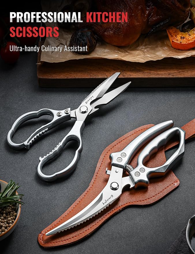 Emojoy 2-Piece Kitchen Scissors Set - Image 3