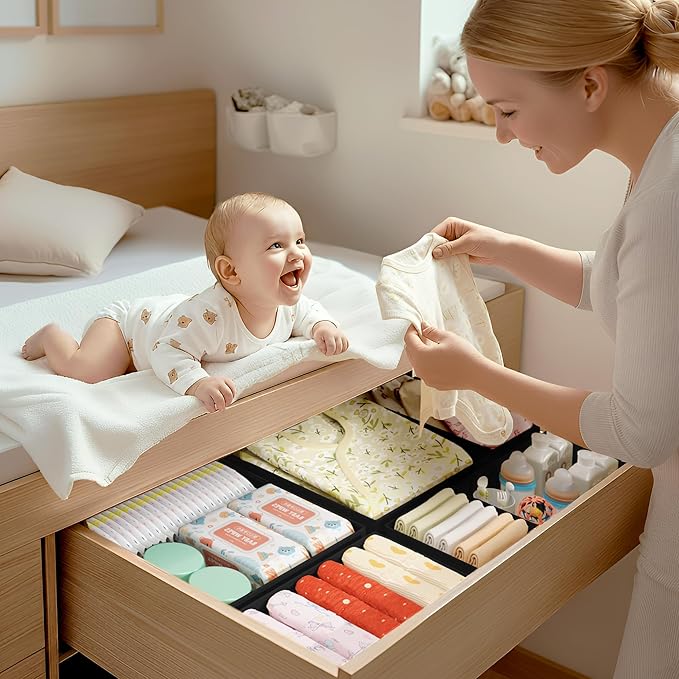 DIMJ Drawer Organizer Clothes - Image 2