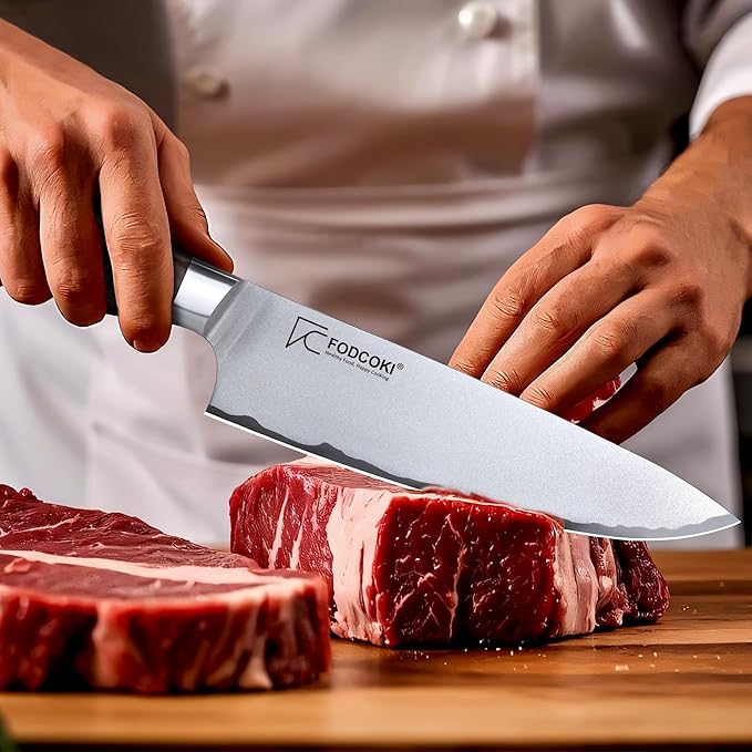 Japanese Chef Knife 8 Inch Kitchen Sharp Knife High Carbon Steel AUS10 - Image 7