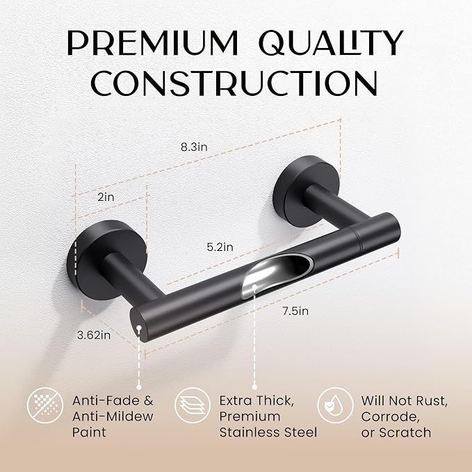 Day Moon™ - Toilet Paper Holder - Modern Roll Holder - Image 5