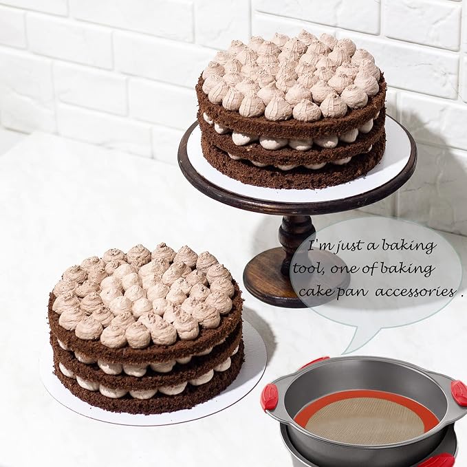Silicone Baking Mats, Non-Stick Reusable Cookie Sheet Liners - Image 4