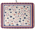 Happy 4th of July Patriotic Dish Drying Mat 18 x 24 Inch US Independence Day by Kwlegh