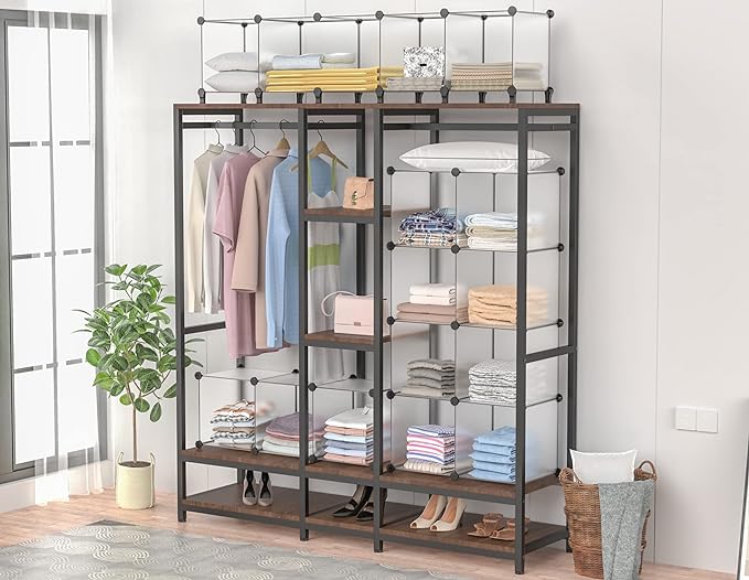 Closet Organizer, 12-cube Closet Organizers and Storage, Portable Cube Storage - Image 4