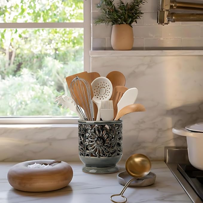 Farmhouse Kitchen Utensil Holder - Image 9