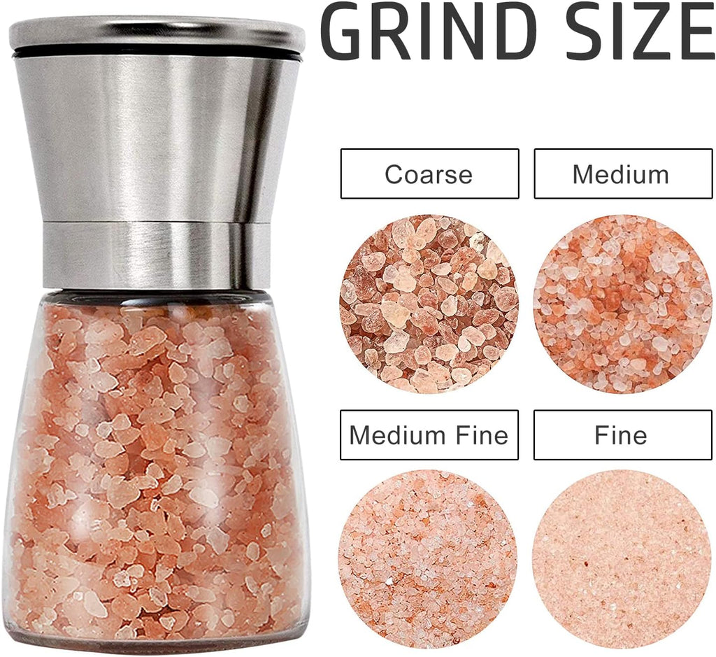 Gulex Pepper Grinder Pepper Mill Salt Grinder Refillable