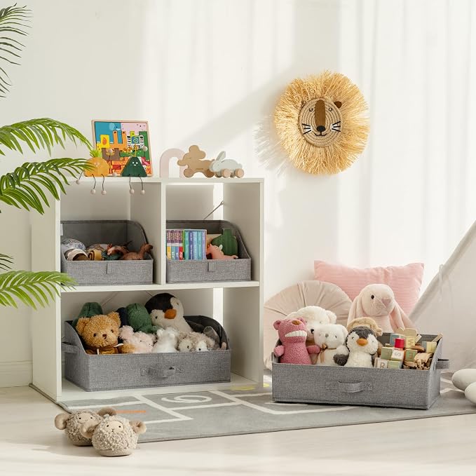 GRANNY SAYS Storage Bins for Closet, Trapezoid Storage Bins - Image 5