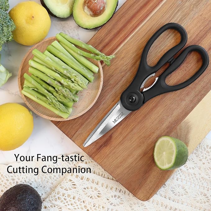 Kitchen Scissors All Purpose, Heavy Duty Stainless Steel Kitchen Shears - Image 4
