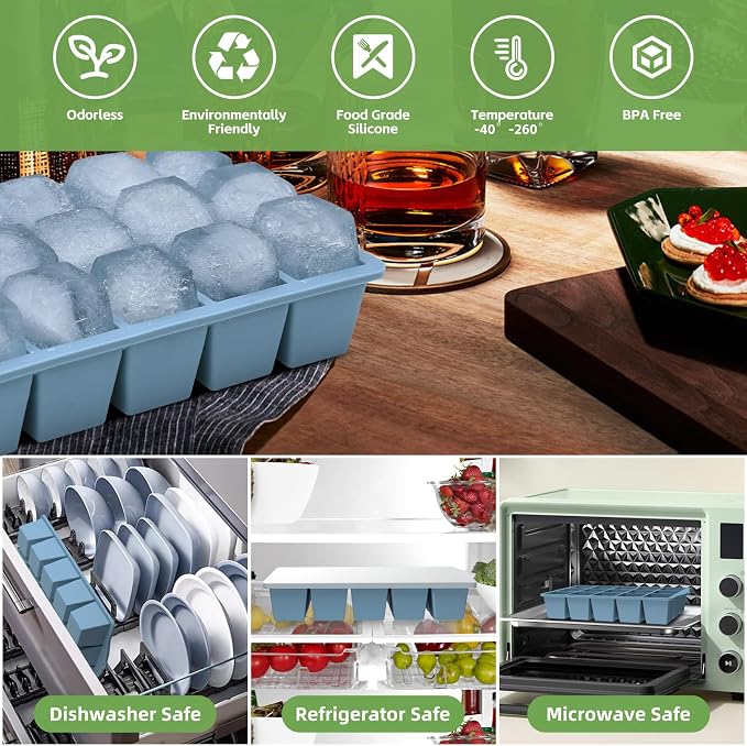 FANYITY Silicone Ice Cube Tray - Image 2