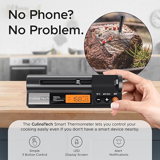 750ft Wireless Meat Thermometer Long Range - Image 5
