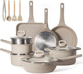 CAROTE Pots and Pans Set Non Stick, Stackable Induction Cookware, Pot and Pan by CAROTE