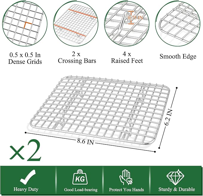 P&P CHEF 9 Inch Toaster Oven Pan - Image 3