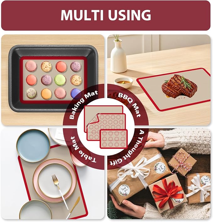 Macaron Silicone Baking Mats - Image 6
