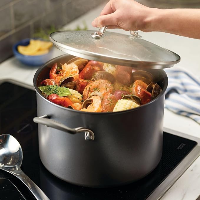 Circulon A1 Series with ScratchDefense Nonstick Induction Cookware, Stockpot - Image 2