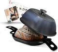 Krustic Enameled Cast Iron Dutch Oven by Unknown