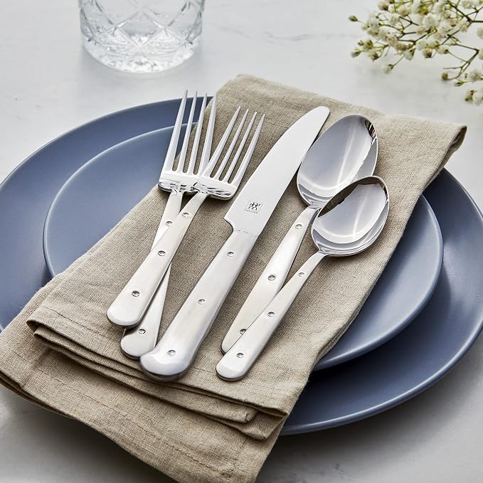 ZWILLING Porterhouse 45-pc 18/10 Stainless Steel Flatware Set - Image 2