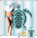 HIHOHO Beach Blanket Waterproof Sandproof Extra Large Beach Mat 79" X by HIHOHO