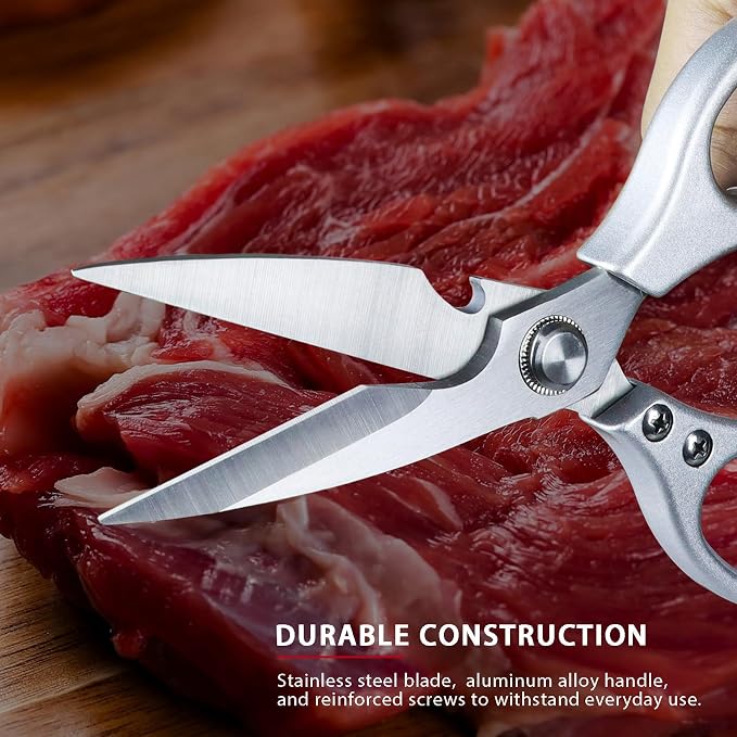 8.46'' Large Kitchen Scissors for Food, Heavy Duty All Purpose Kitchen Shears - Image 6