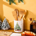 WILLBOND Christmas Tree Kitchen Decor Acrylic Kitchen Utensil Holder Crock by Willbond+Technology+Limited