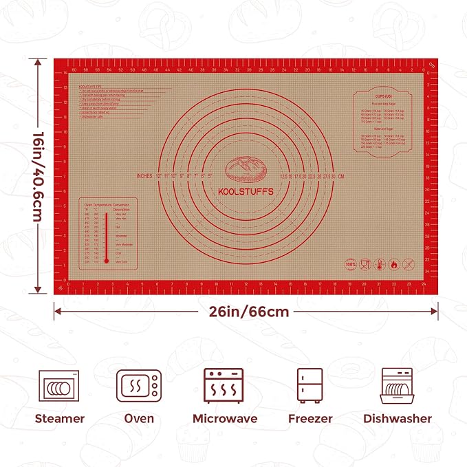 Silicone Bread Sling and Pastry Mat - Image 2