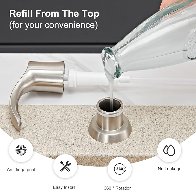 GAGALIFE Kitchen Sink Soap Dispenser - Image 3