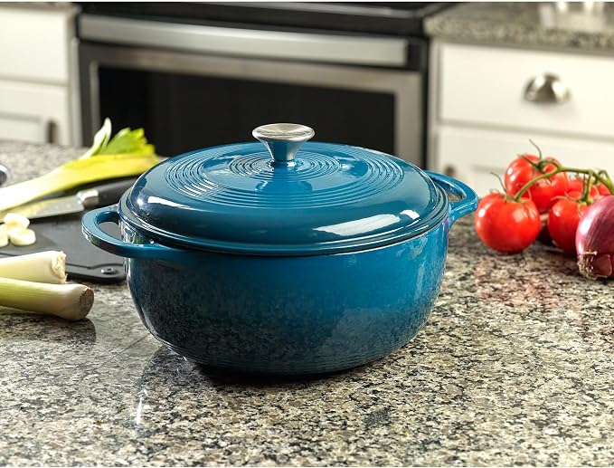 Mercer Culinary Enameled Cast Iron Round Dutch Oven, 6 qt. - Image 9