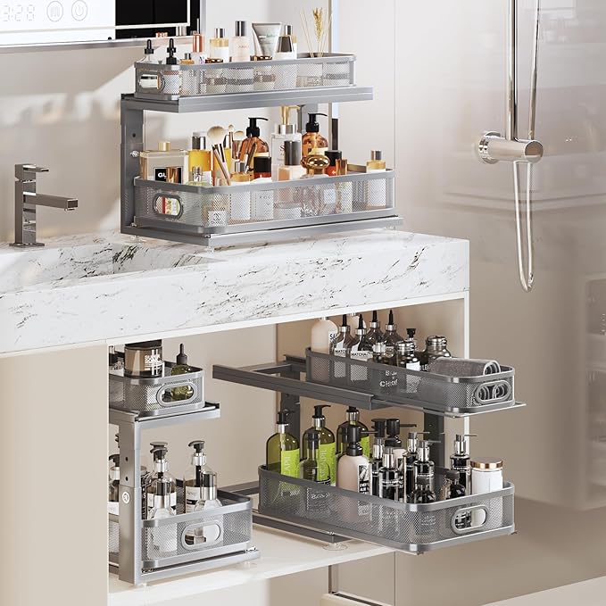 2 Pack 21IN-Depth Under Sink Organizer - Image 7