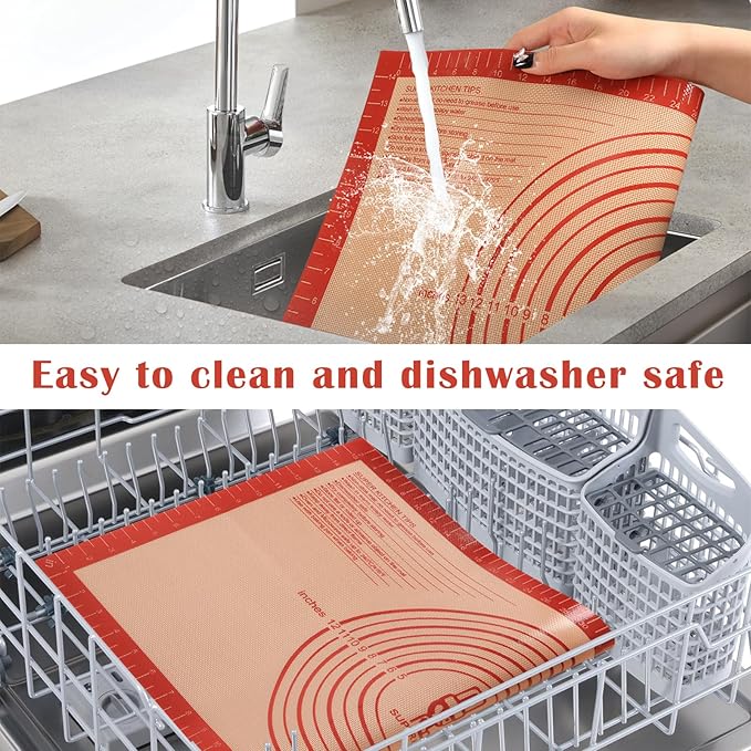 Non-slip Silicone Pastry Mat Extra Large - Image 9