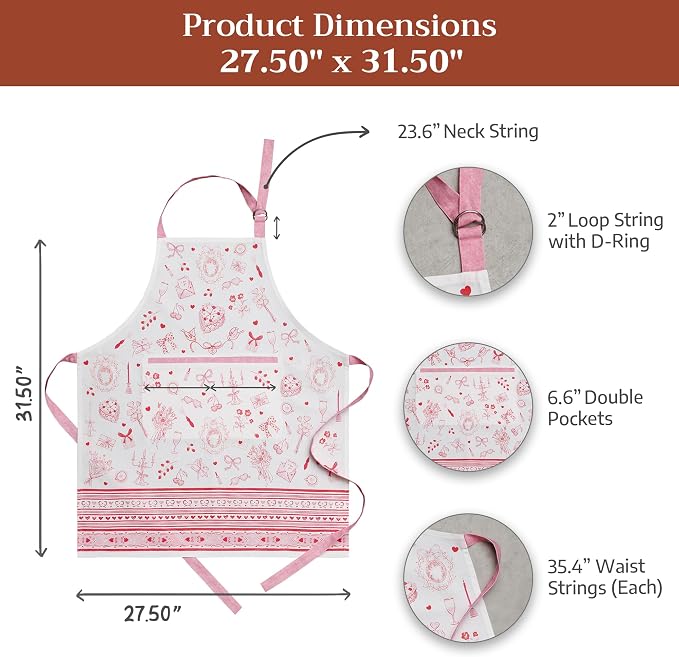 Maison d' Hermine 100% Cotton Apron - Image 7
