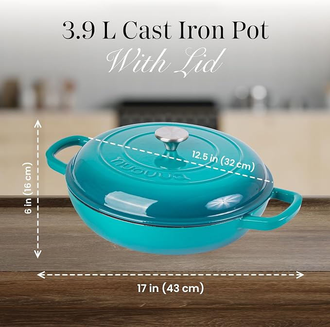 Shallow Cast Iron Casserole - Image 3