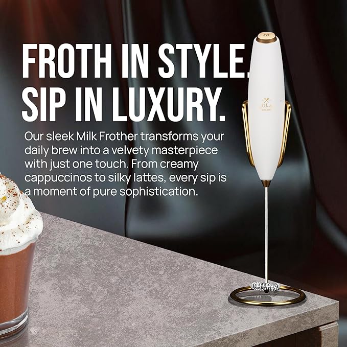 Zulay Kitchen Executive Series Luxury Gift Milk Frother - Image 6