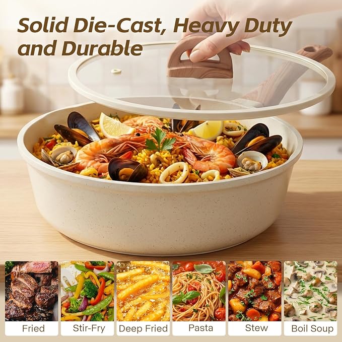 Ceramic Nonstick Frying Pan - Image 5