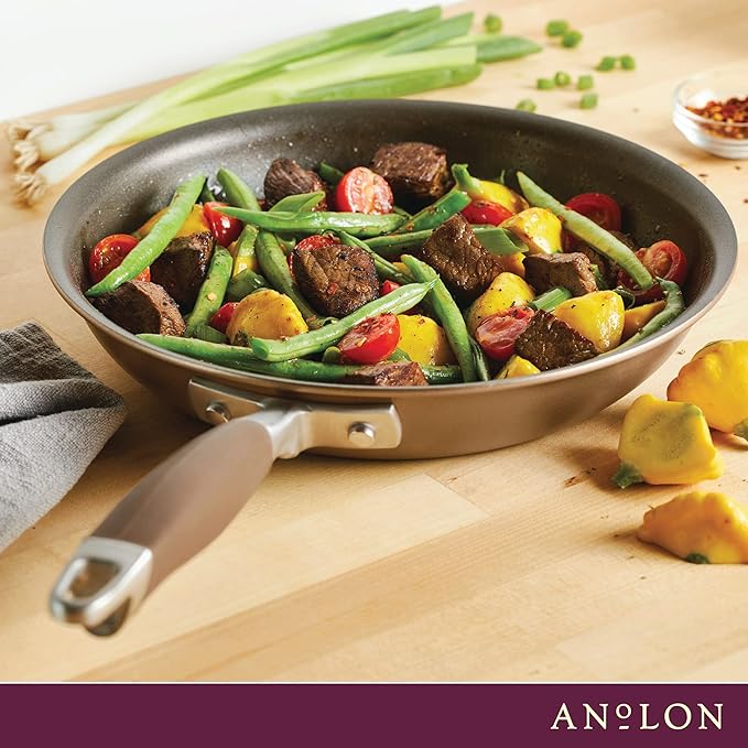 Anolon Advanced Home Hard-Anodized Nonstick Skillets - Image 8