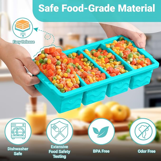 Silicone Freezer Molds for Soup - Image 4