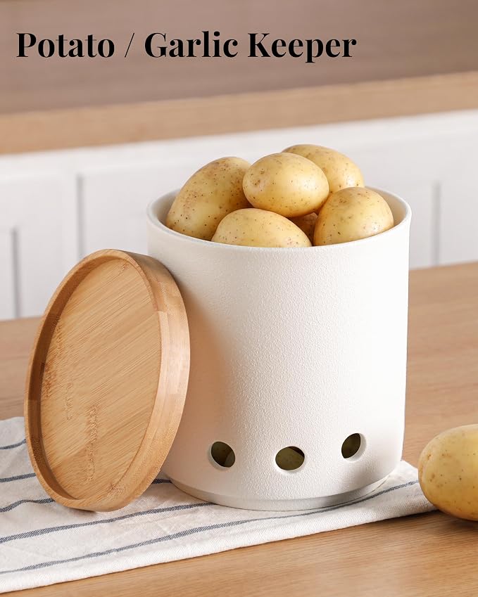 LoeJan 360° Rotating Ceramic Utensil Holder - Image 6