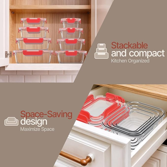 Bakken Borosilicate Glass Food Storage Containers - Image 9