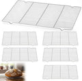 6 Pcs Cooling Racks, 24L X 16W X 1H Stainless Steel Wire Rack