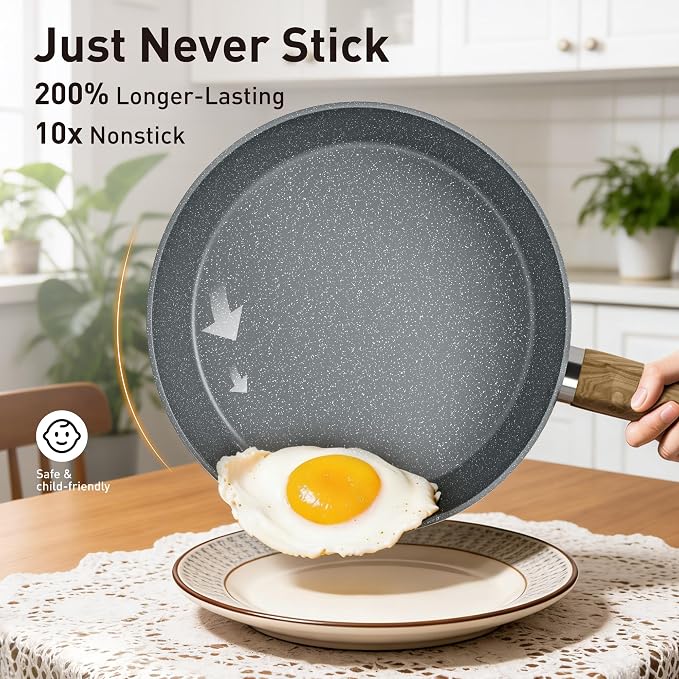 DishDelight Induction Pots and Pans Set Non Stick, 30 Piece Nonstick Kitchen - Image 9