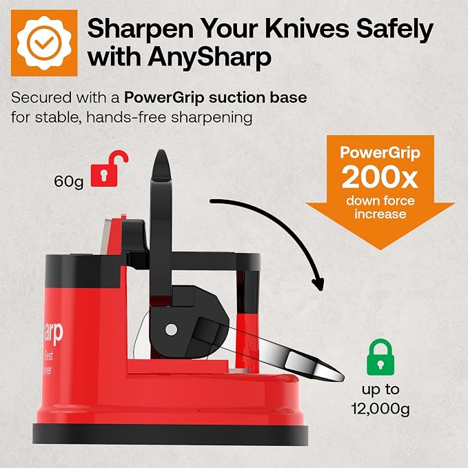 AnySharp – Editions – Hands Free Knife Sharpener - Image 5