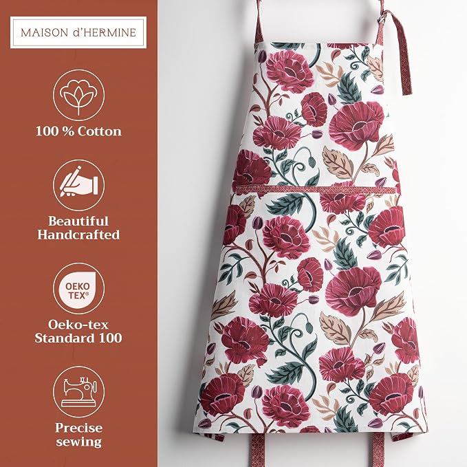 Maison d' Hermine 100% Cotton Apron - Image 2