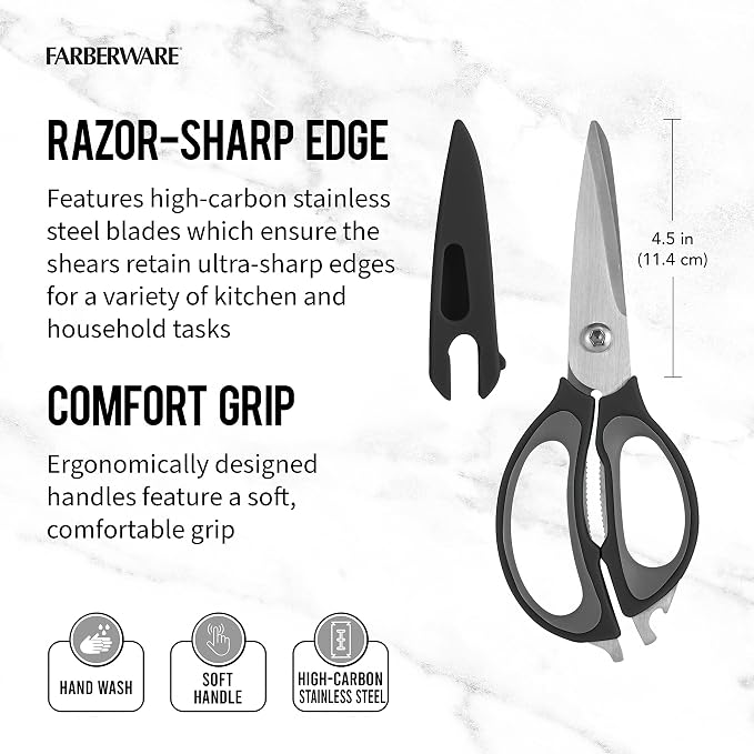 Farberware 4-in-1 Kitchen Scissors - Image 4