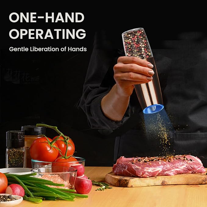 Battery Operated Salt And Pepper Grinder Set - Image 2