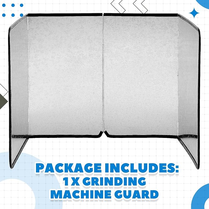 Honeydak Splatter Guard Stained Glass Supplies 39.37 x 16.14 Inch Galvanized - Image 3