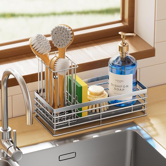 Yofidra Sink Caddy With Stone Drying Tray - Image 8