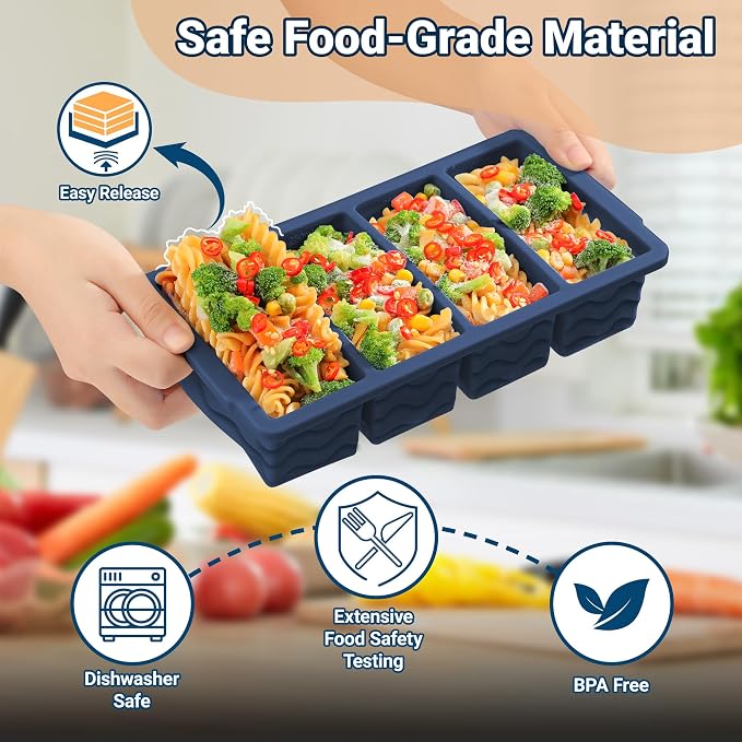 Doasuwish Silicone Freezer Tray - Image 3