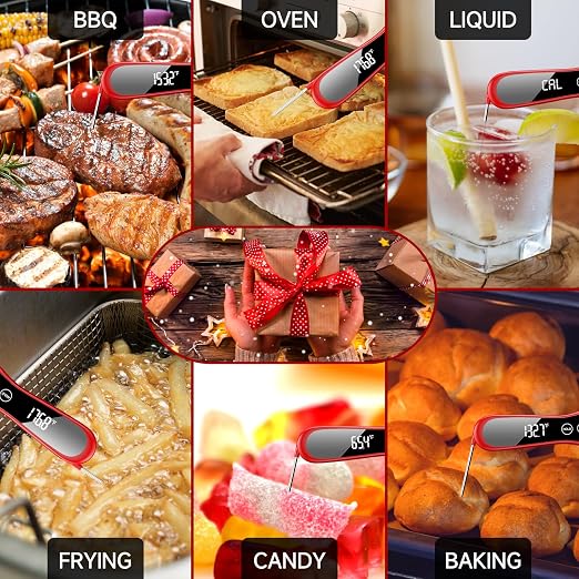 2026 Upgraded Meat Thermometer Digital-Instant Read Food Thermometer - Image 8