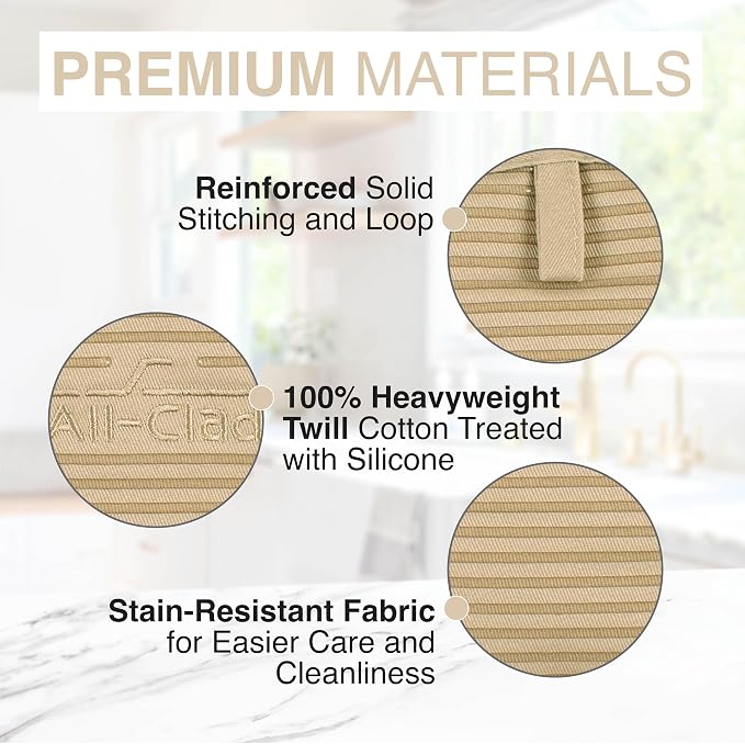 All-Clad Premium Pot Holder & Hot Pad: Heat Resistant to 500 Degrees - Image 5