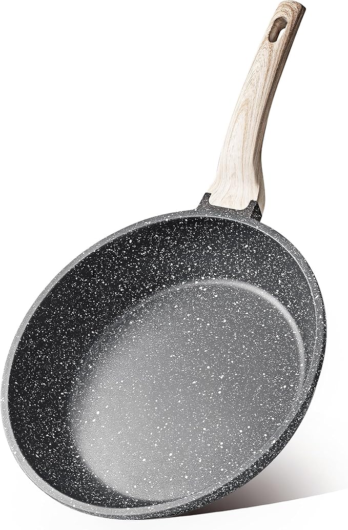 CAROTE Non Stick Frying Pan Skillet, Omelet Pan, Healthy Non Toxic Granite Chef by CAROTE