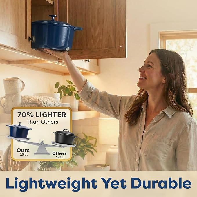 Gotham Steel 5 Qt Lightweight Dutch Oven Pot - Image 2